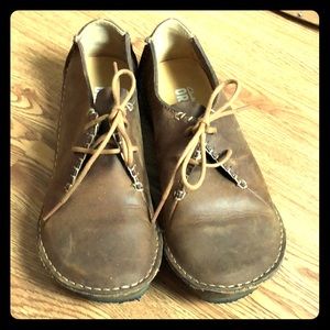 Clarks leather shoes